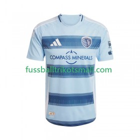 Fußballtrikots Sporting Kansas City 2025-2026 Kurzarm Heimtrikotsatz kaufen